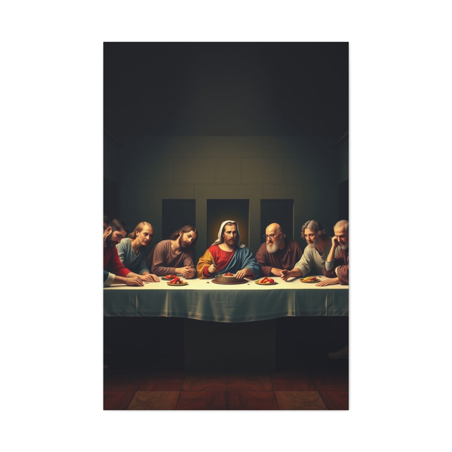 The Last Supper Art Canvas Art 3 Wall Art & Canvas Print