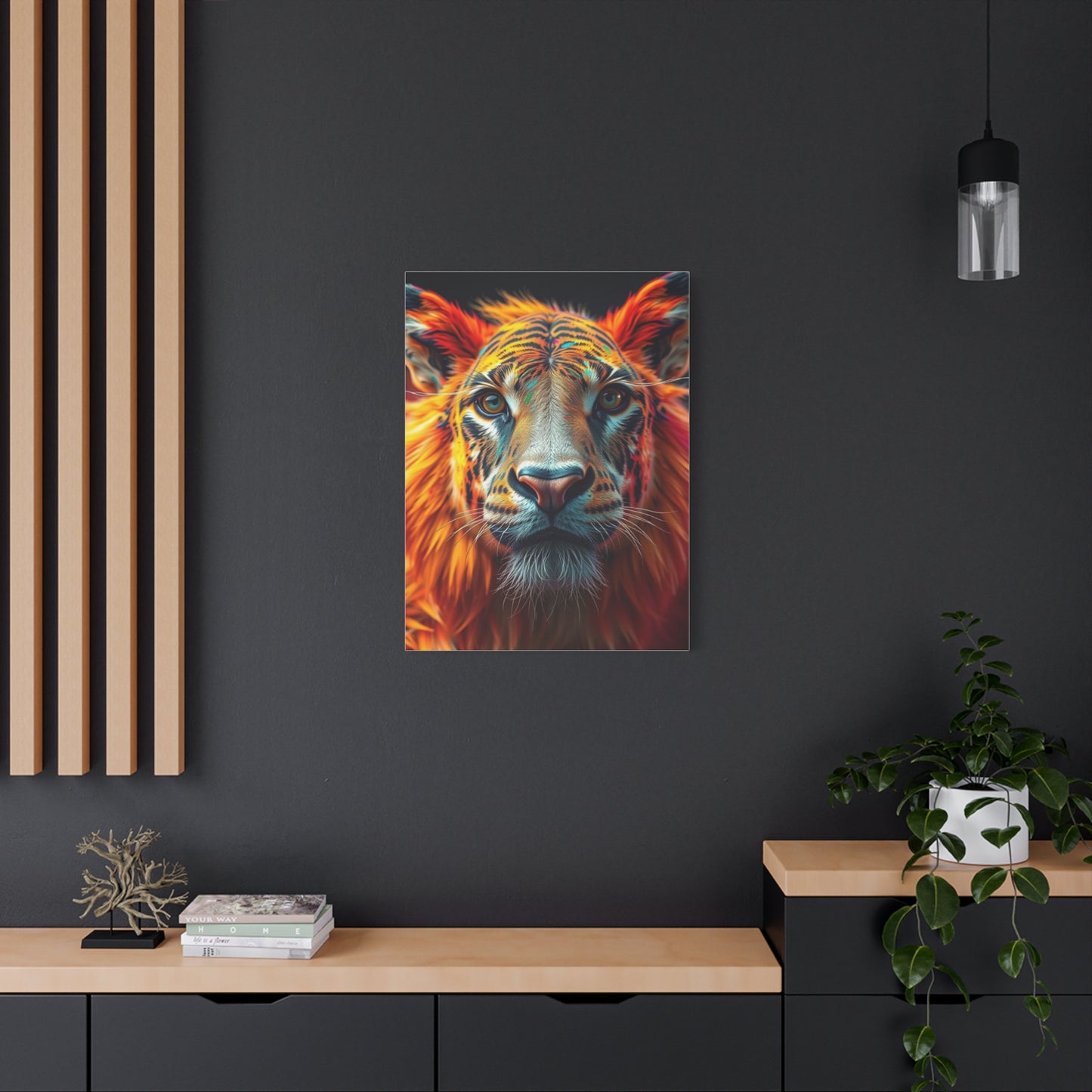 Polychrome Splendor Canvas Wall Art & Canvas Print