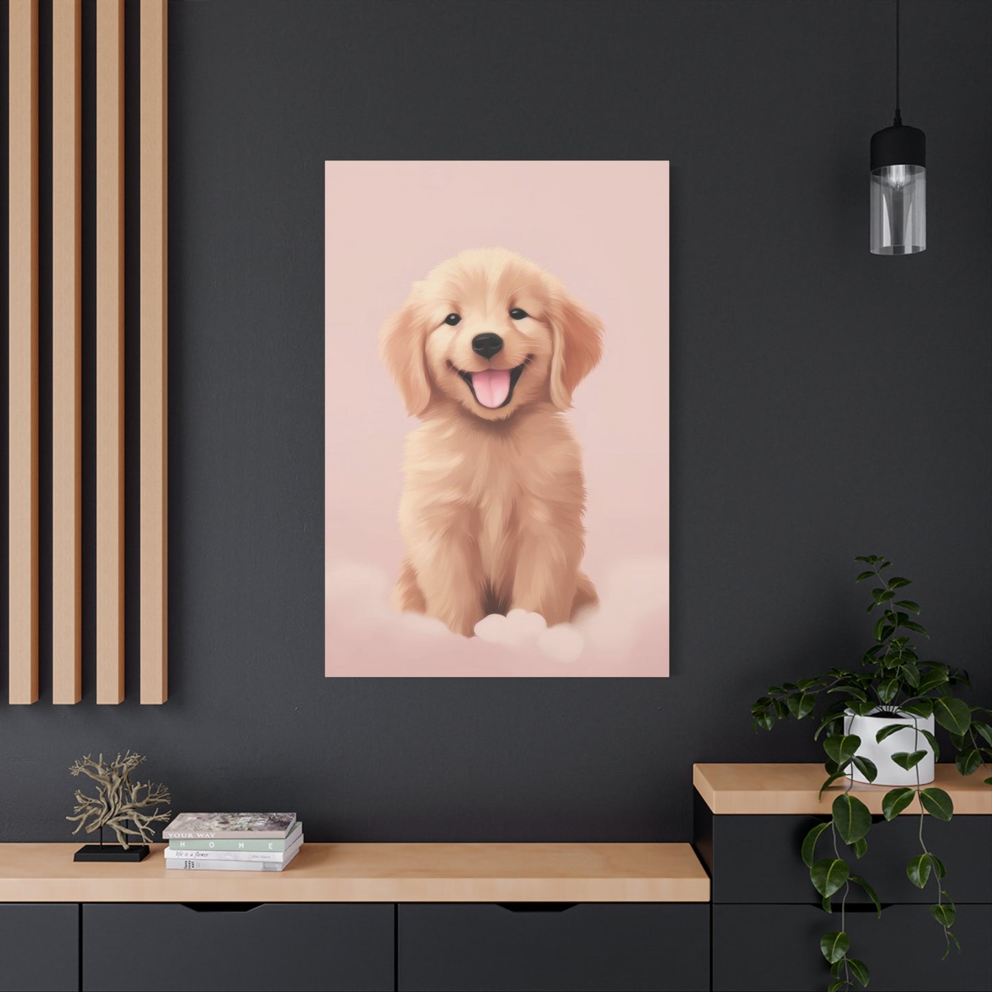 Happy Labrador Pup Wall Art & Canvas Prints