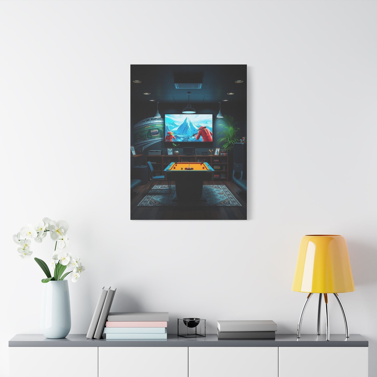 Refined Recreation Wall Masterpiece