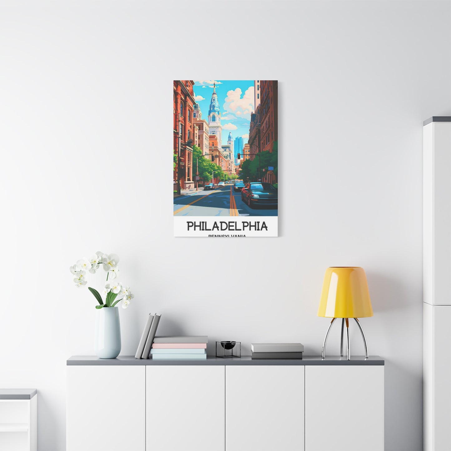 Philadelphia Pennsylvania Poster Wall Art & Canvas Prints