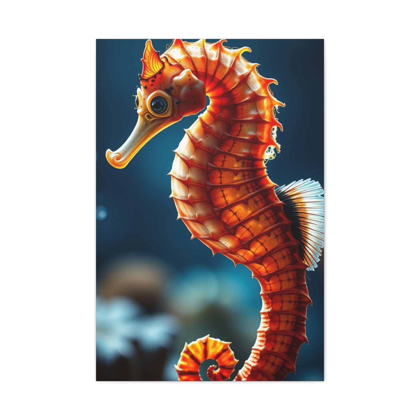 Seahorse Art Canvas Art 2 Wall Art & Canvas Print