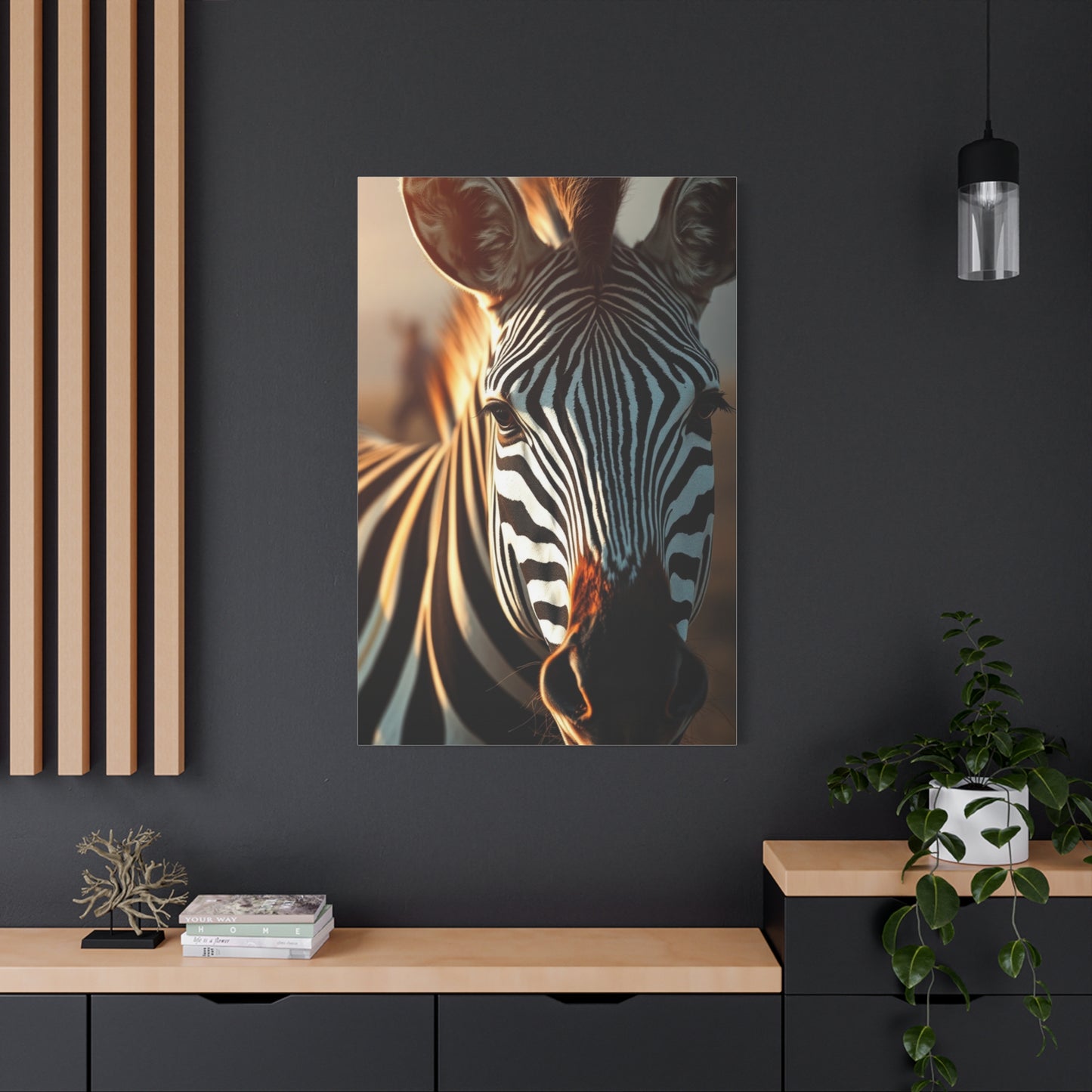 Masterpiece Zebra Art Vision Wall Art & Canvas Print
