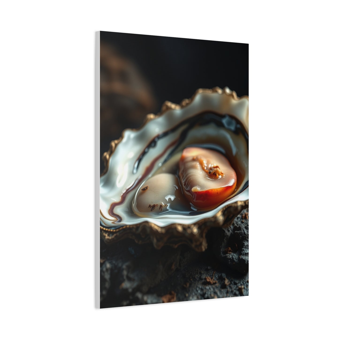 Oyster Art Canvas Art 5 Wall Art & Canvas Print