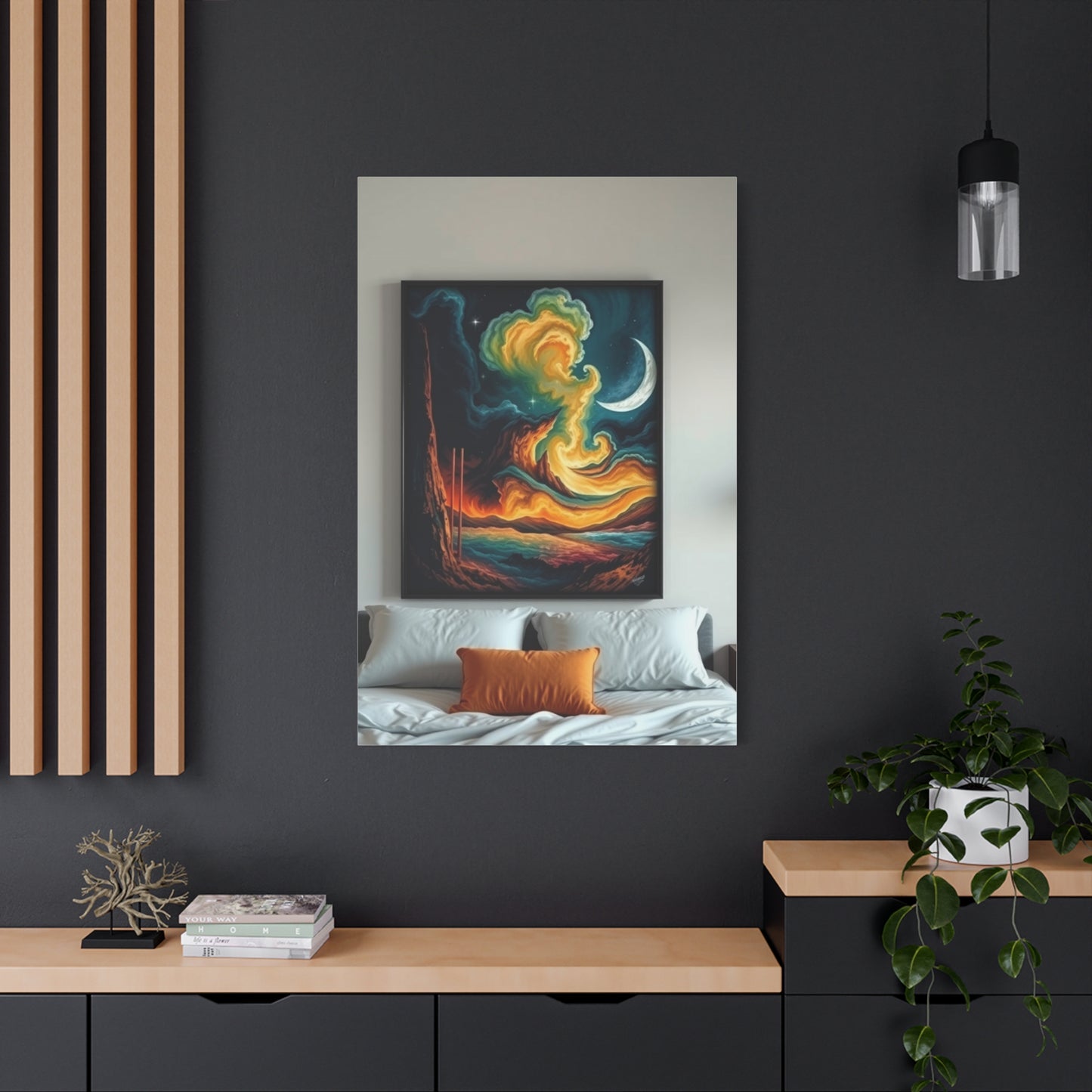 Sophisticated Slumber Mural Wall Art & Canvas Print
