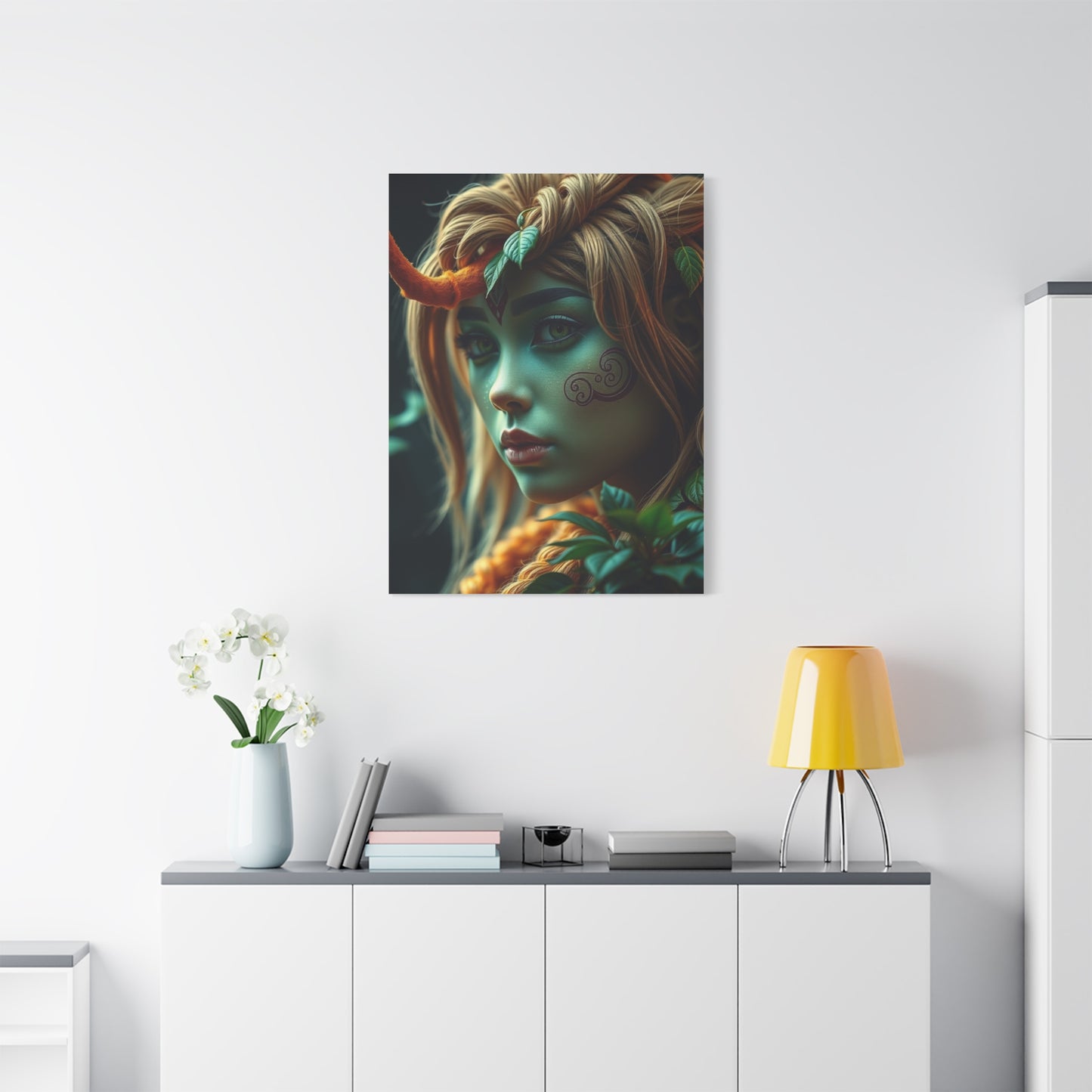 Sage Horizon Masterpiece Wall Art & Canvas Print