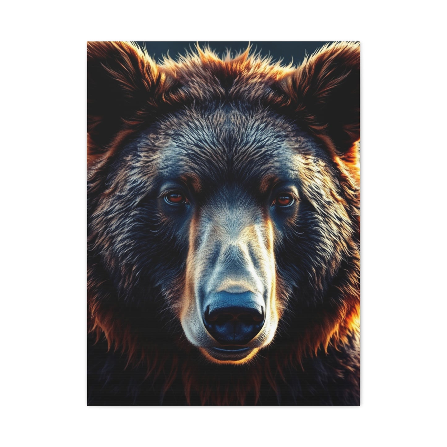 Noble Bruin Wall Masterpiece Wall Art & Canvas Print