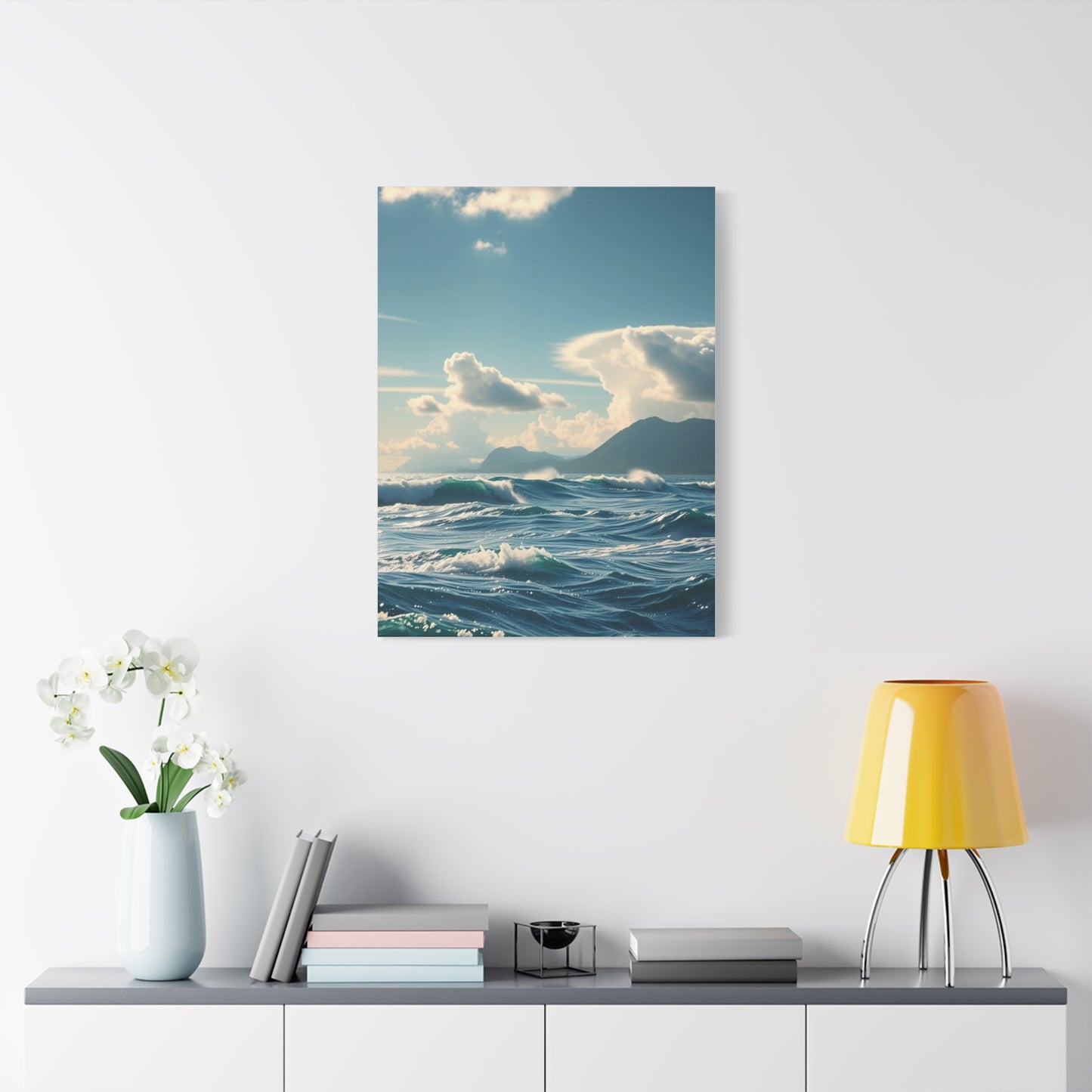 Opulent Seaside Panorama Wall Art & Canvas Print