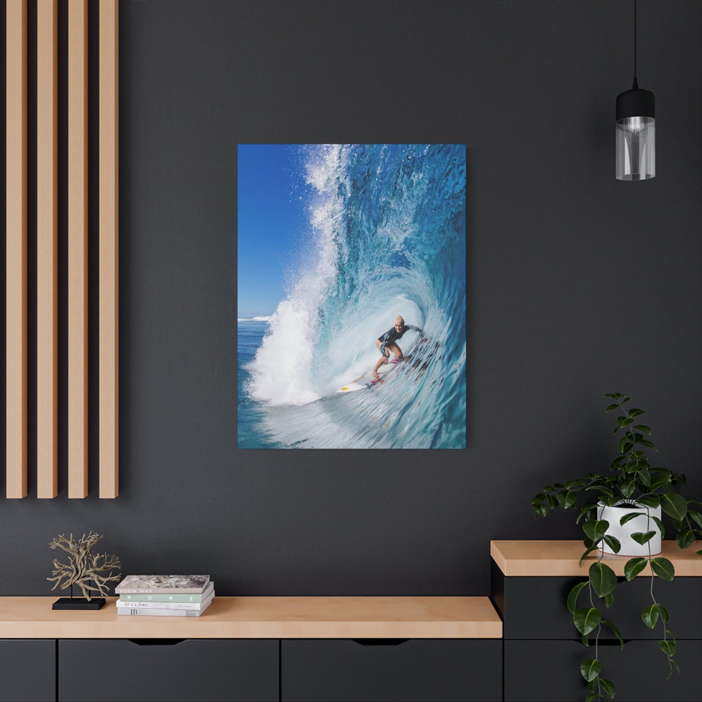 Huge Surfing Wave Wall Art & Canvas Prints