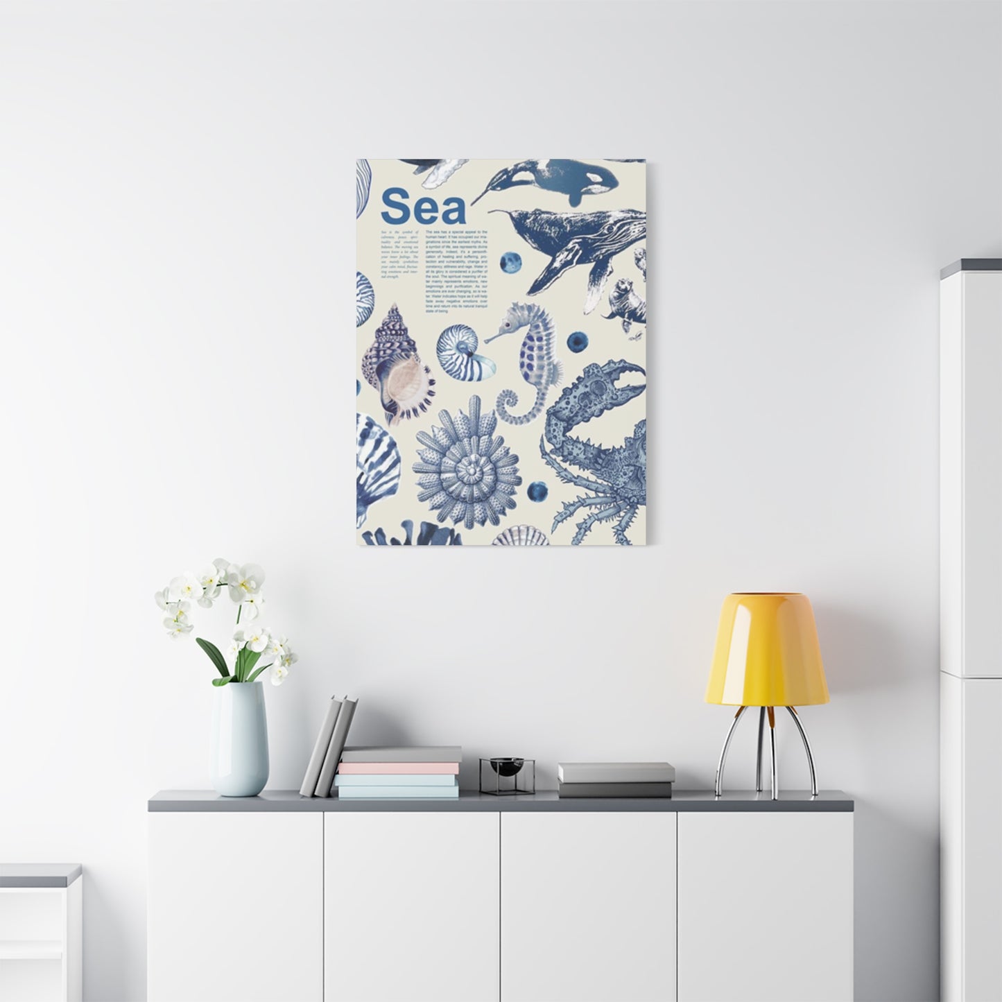Beautiful Sea Creatures Poster Wall Art & Canvas Prints