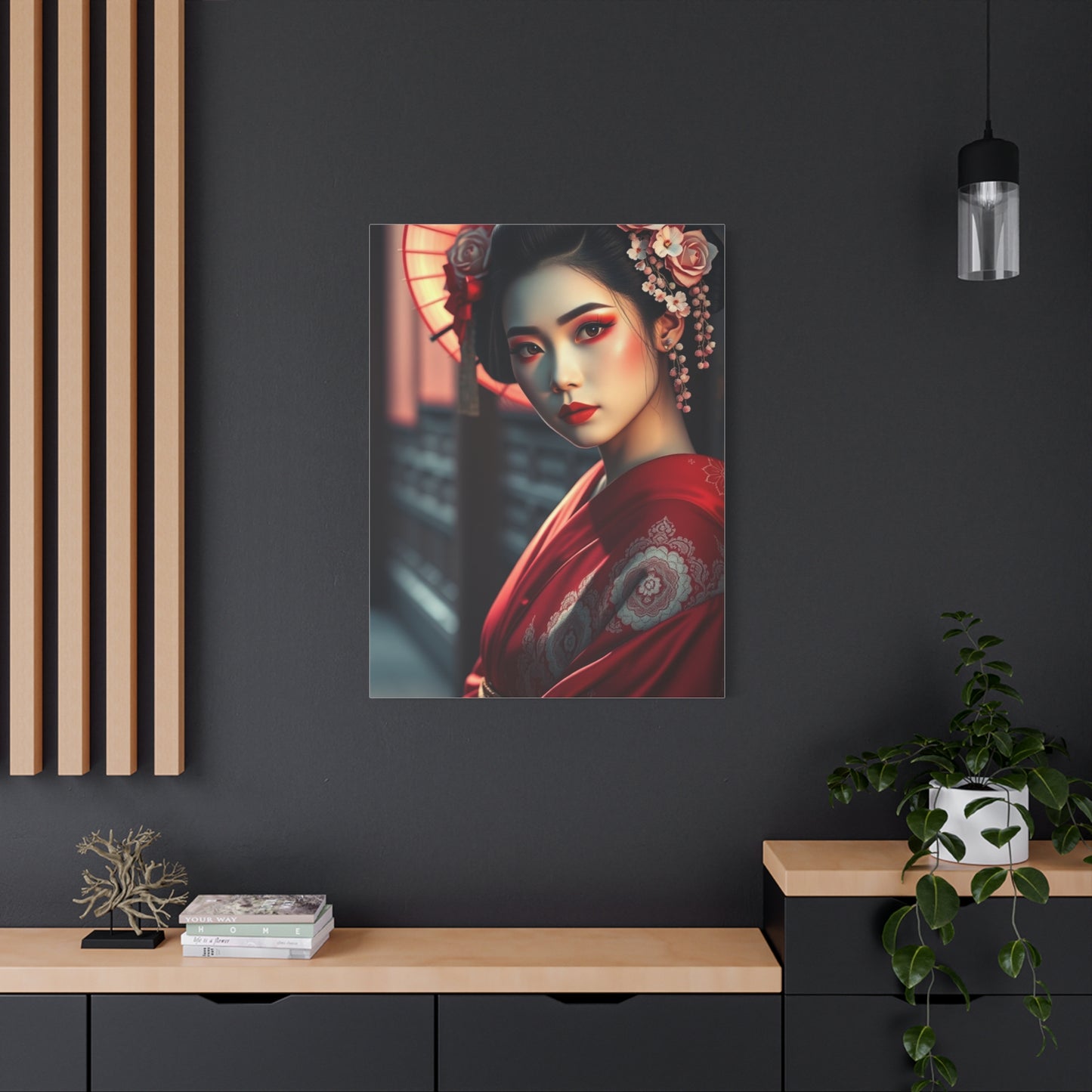 Geisha Art Canvas Art 7 Wall Art & Canvas Print
