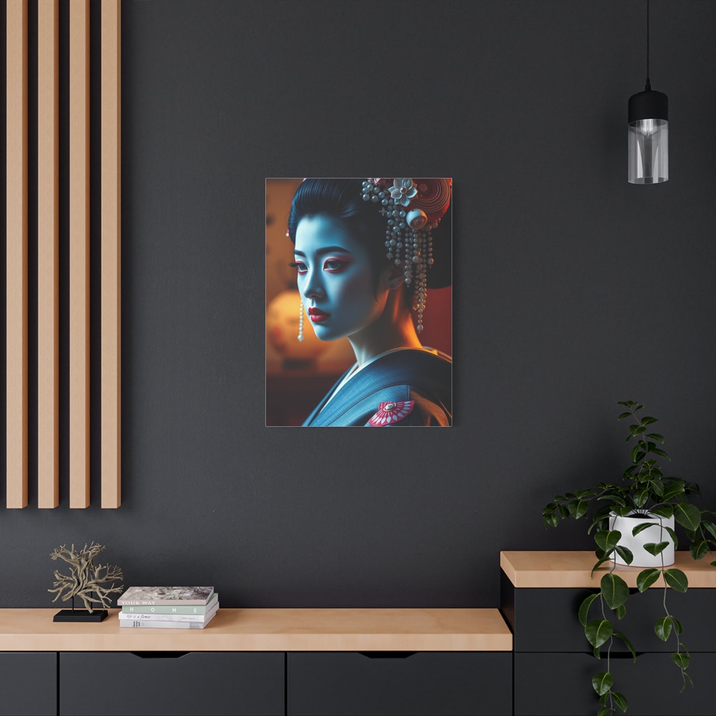 Geisha Art Canvas Art 6 Wall Art & Canvas Print
