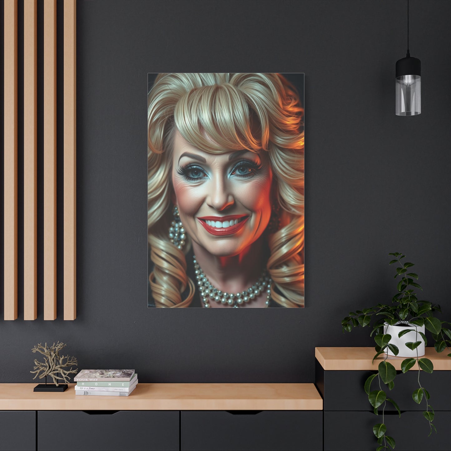 Vision Dolly Parton Art Art Wall Art & Canvas Print