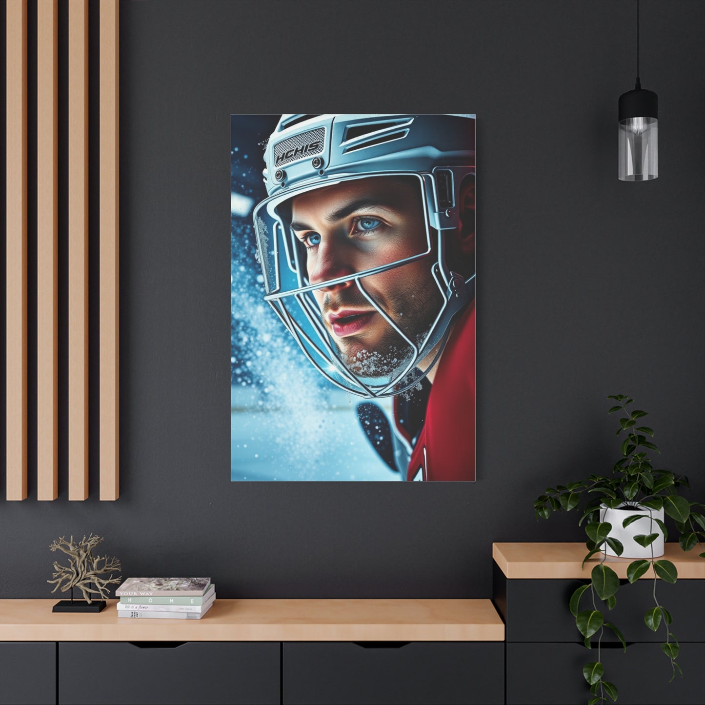 Vision Hockey Art Art Wall Art & Canvas Print