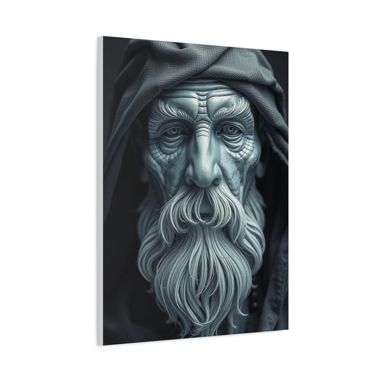 Opulent Grayscale Tapestry Wall Art & Canvas Print