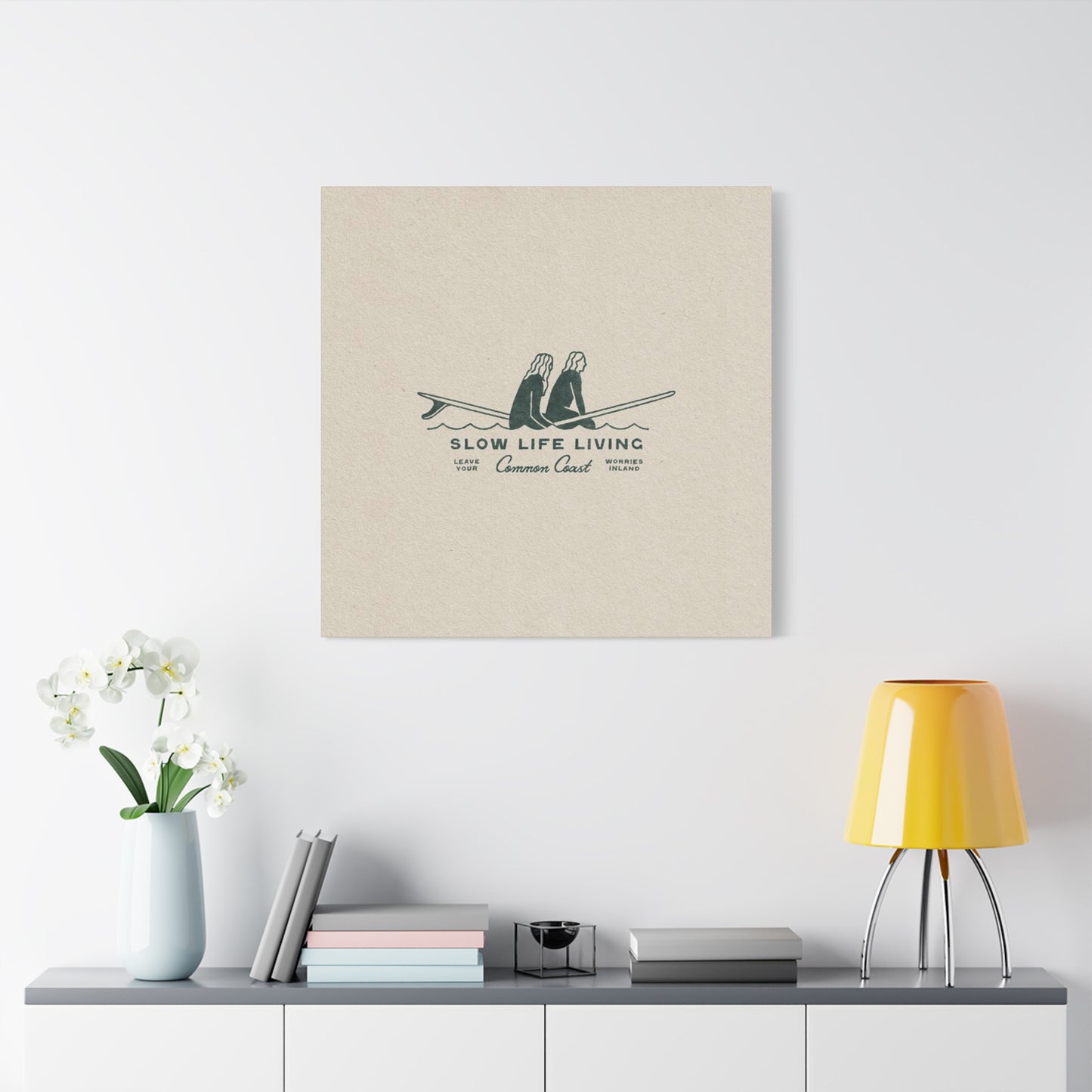 Slow Life Living Wall Art & Canvas Prints