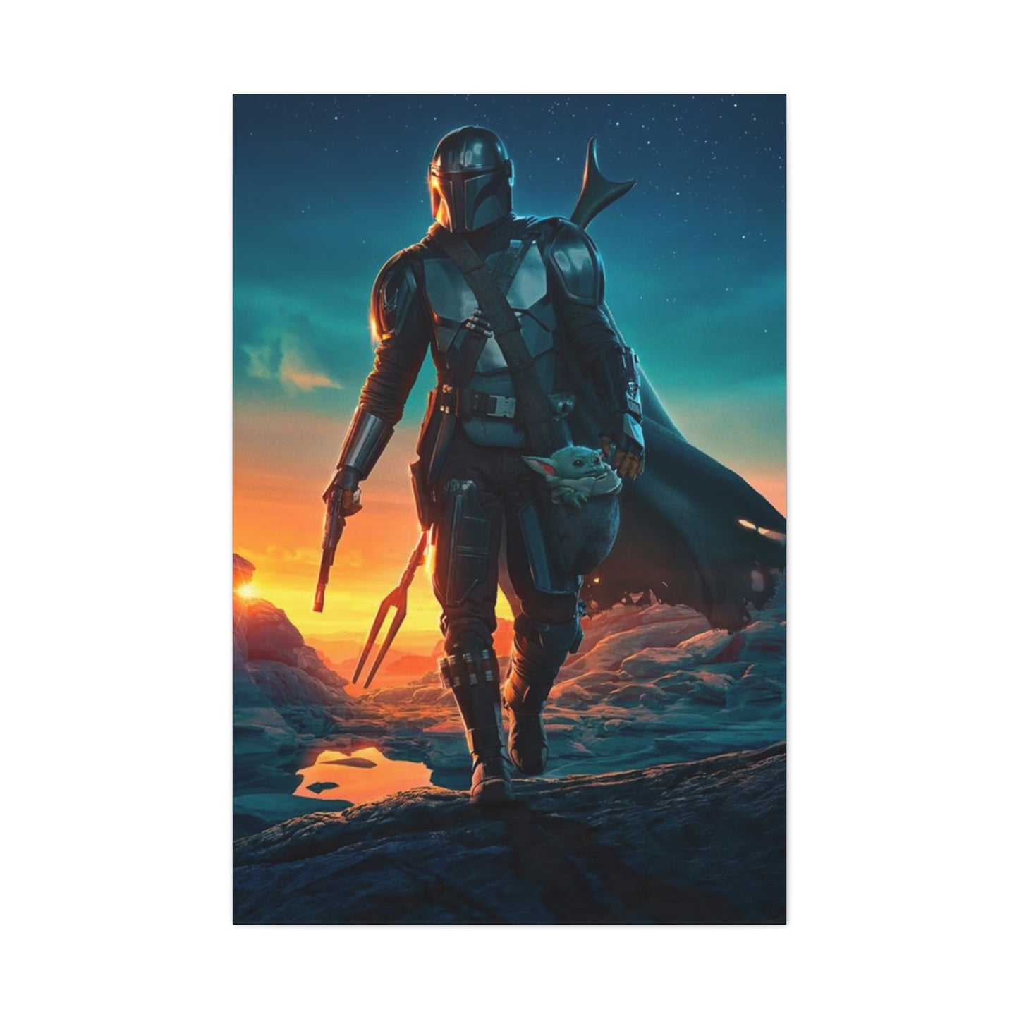 Star Wars Character And Yoda Wall Art & Canvas Prints