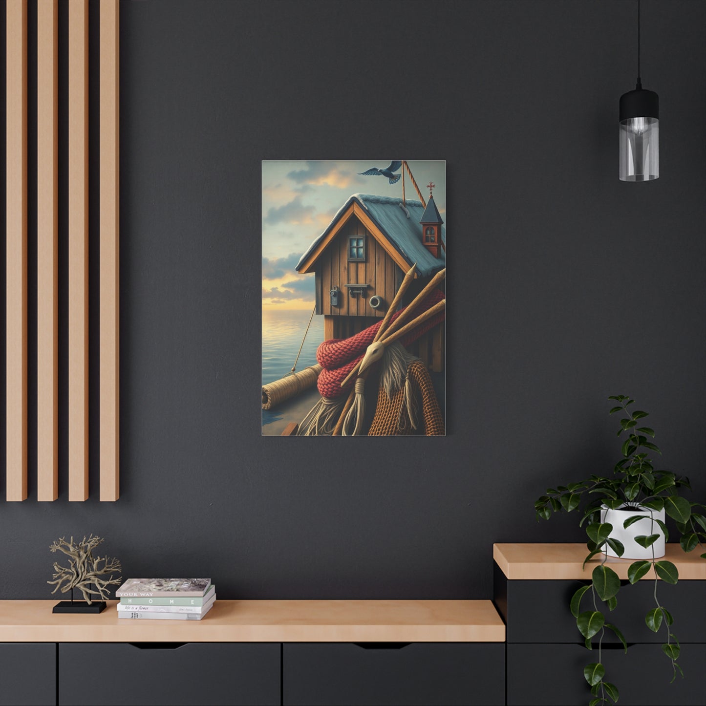 Fjord Serenity Masterpiece Wall Art & Canvas Print