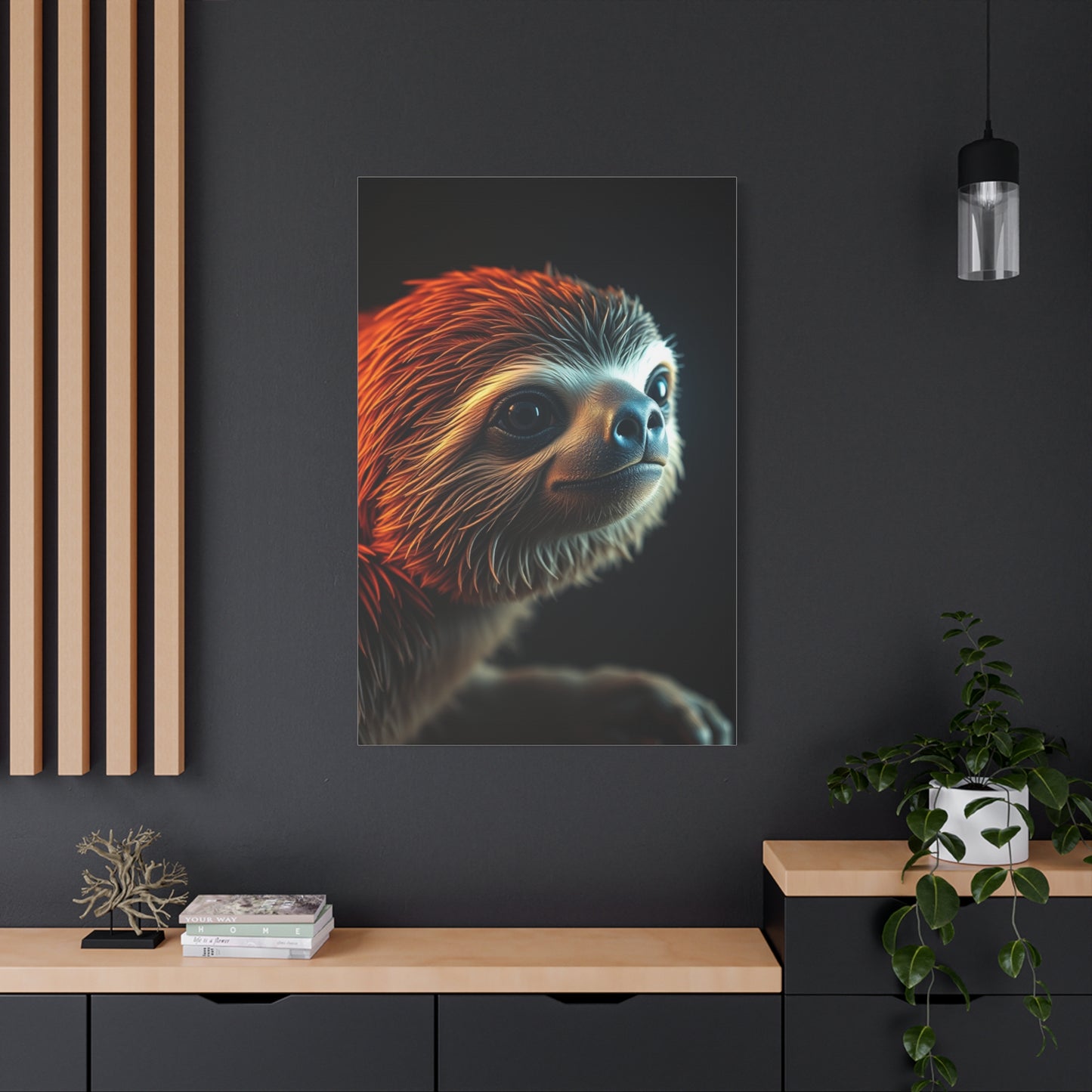 Supreme Sloth Art Collection Wall Art & Canvas Print