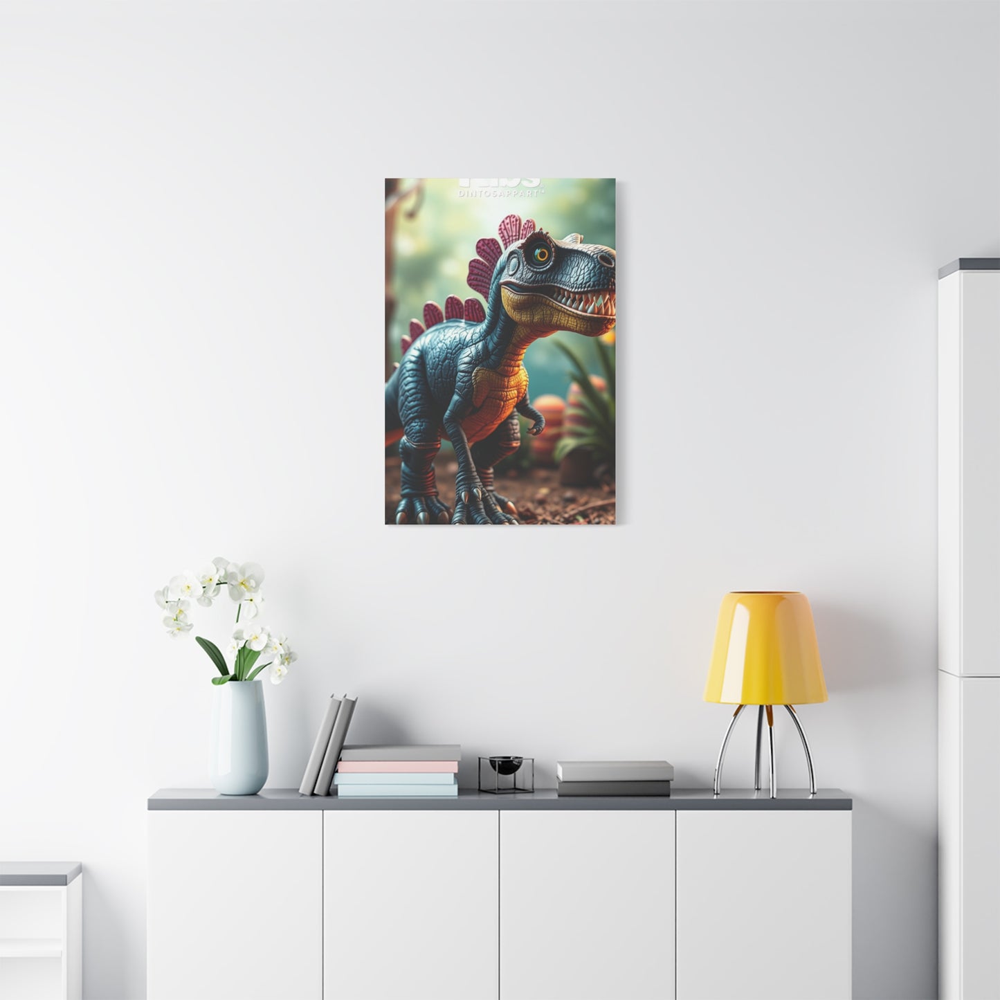 Kid’s Dinosaur Art Canvas Art 4 Wall Art & Canvas Print