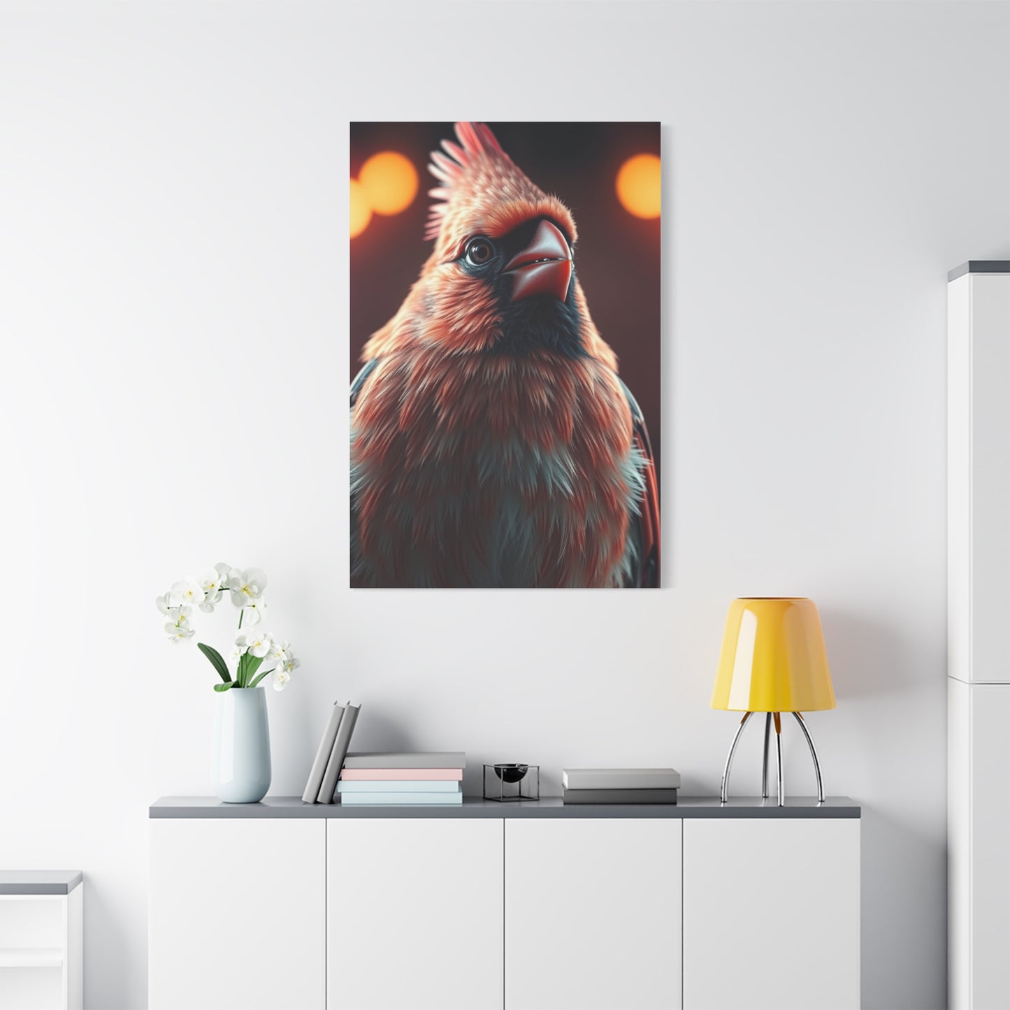 Noble Vermilion Tapestry