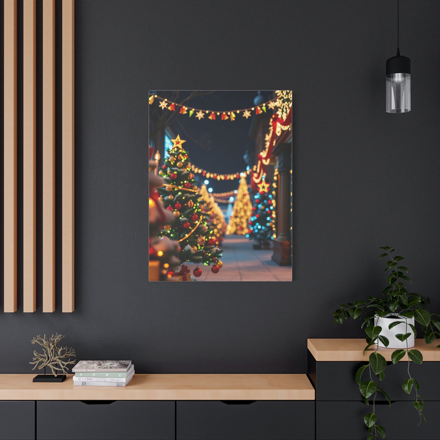 Winters Graceful Tableau Wall Art & Canvas Print