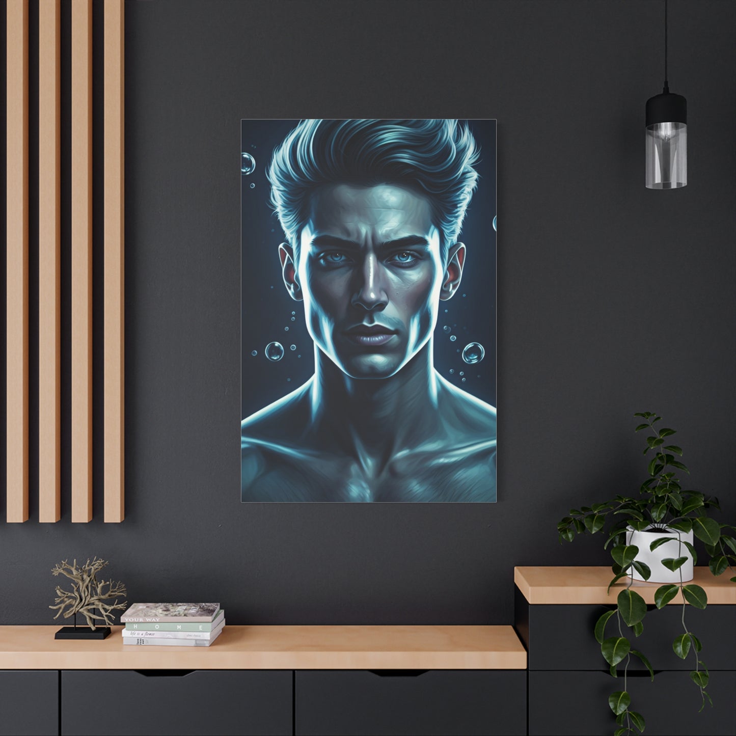 Submerged Stillness Portrait Wall Art & Canvas Prints