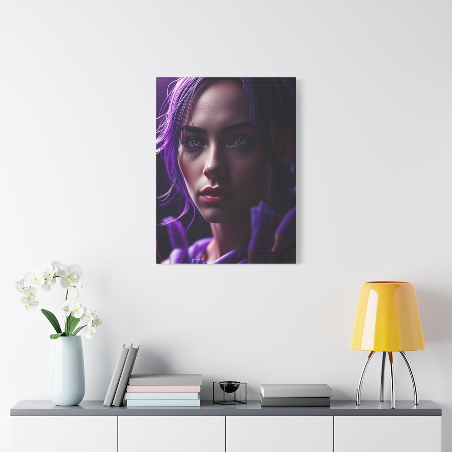 Majestic Amethyst Canvas Wall Art & Canvas Print