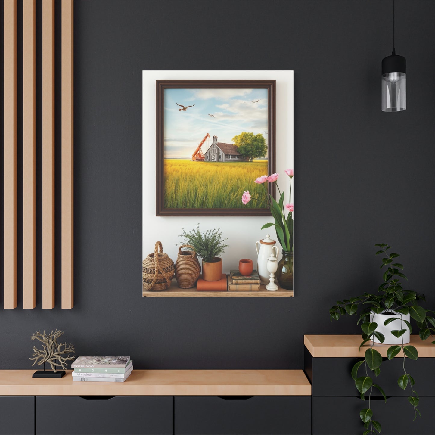 Pastoral Grandeur Art wall art & canvas print