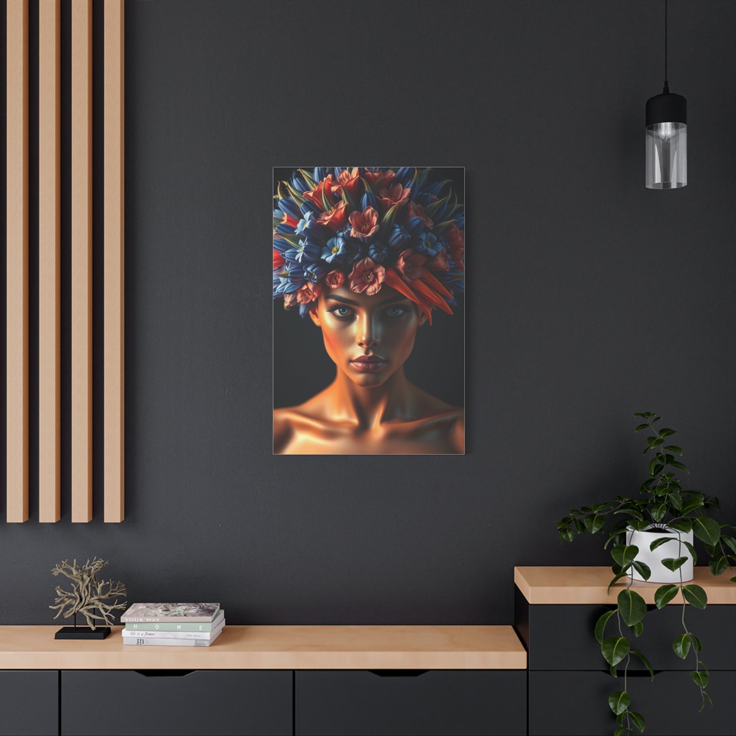 Heavenly Blossom Muse Wall Art & Canvas Print