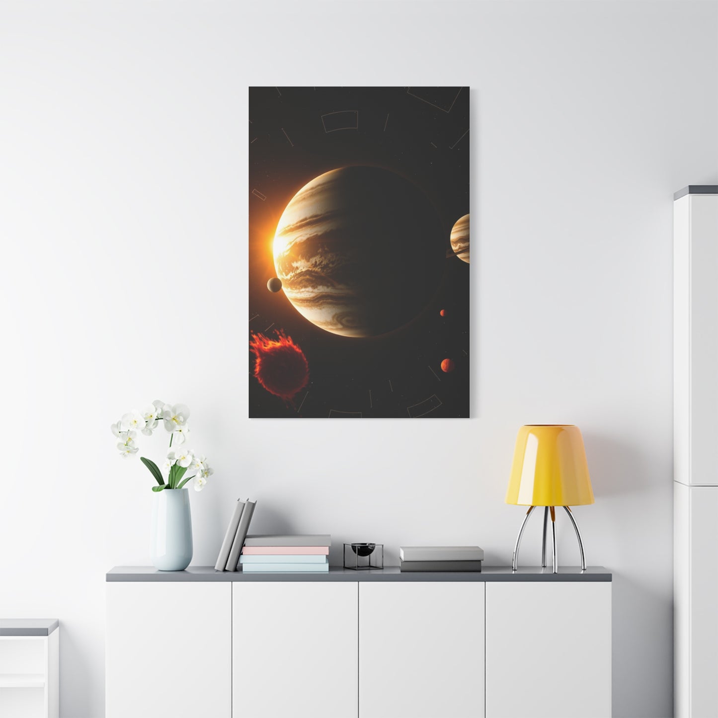 Orbital Splendor Panel Wall Art & Canvas Print