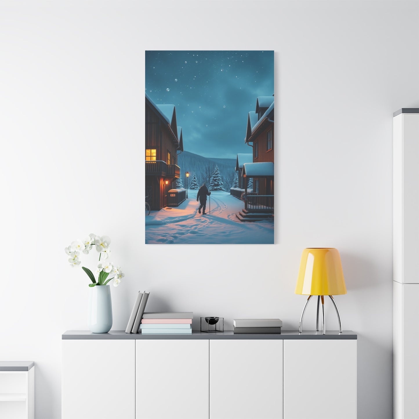 Nordic Ethereal Canvas Wall Art & Canvas Print