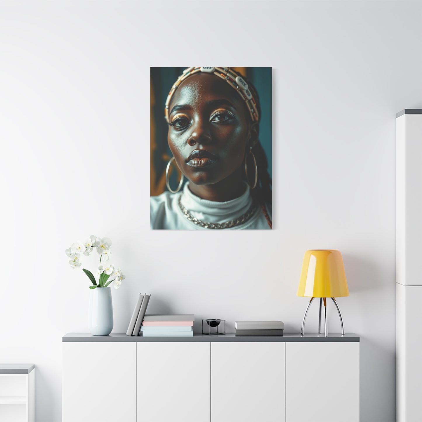 Lady Basquiat Art Premium Canvas 13 Wall Art & Canvas Print