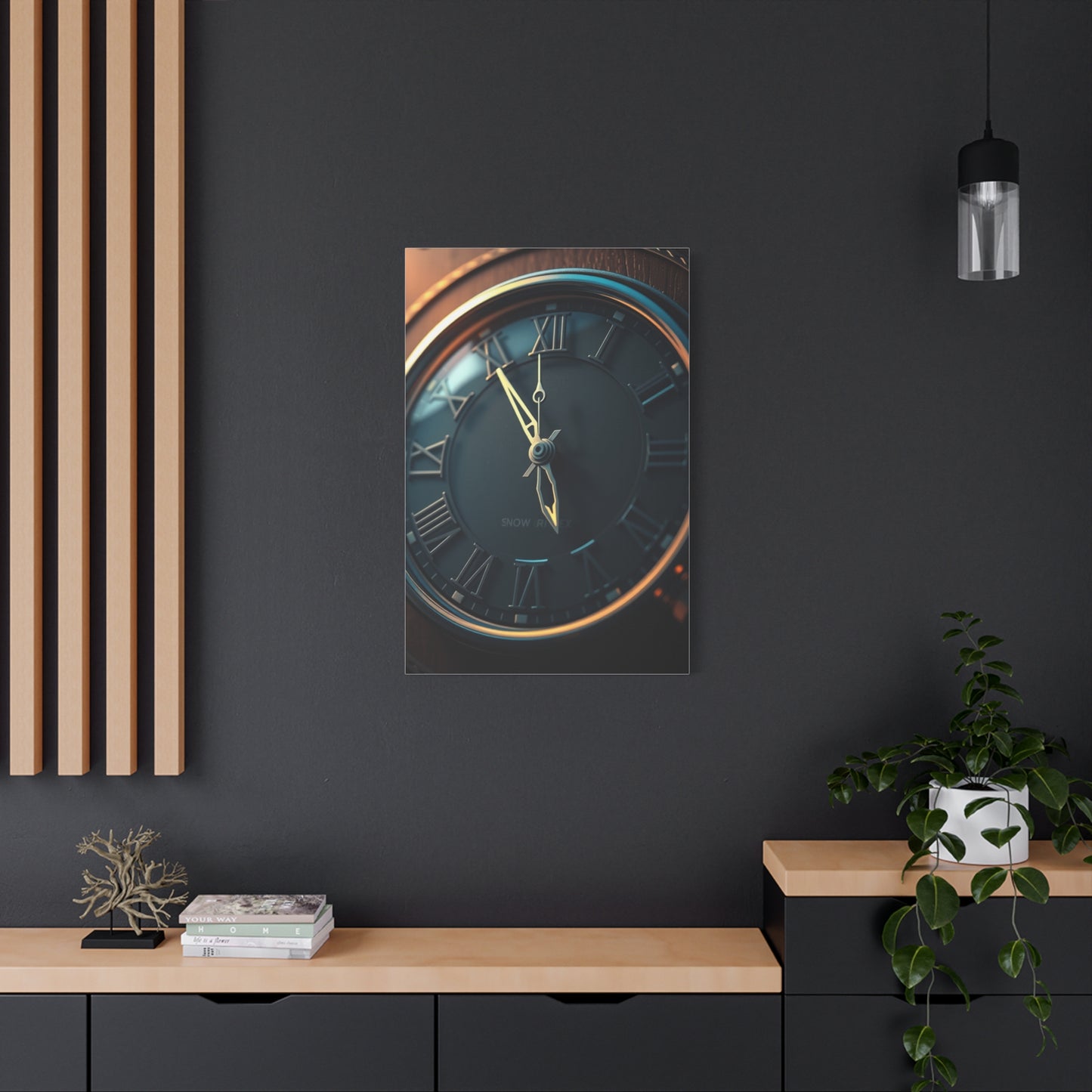 Clock Art Canvas Art 1 Wall Art & Canvas Print