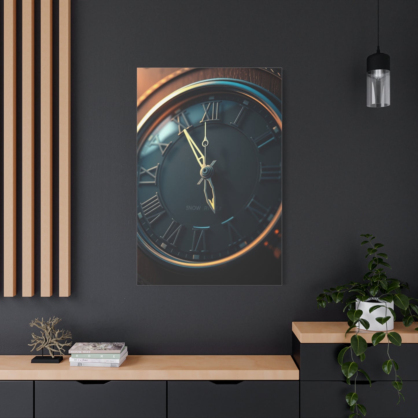 Clock Art Canvas Art 1 Wall Art & Canvas Print