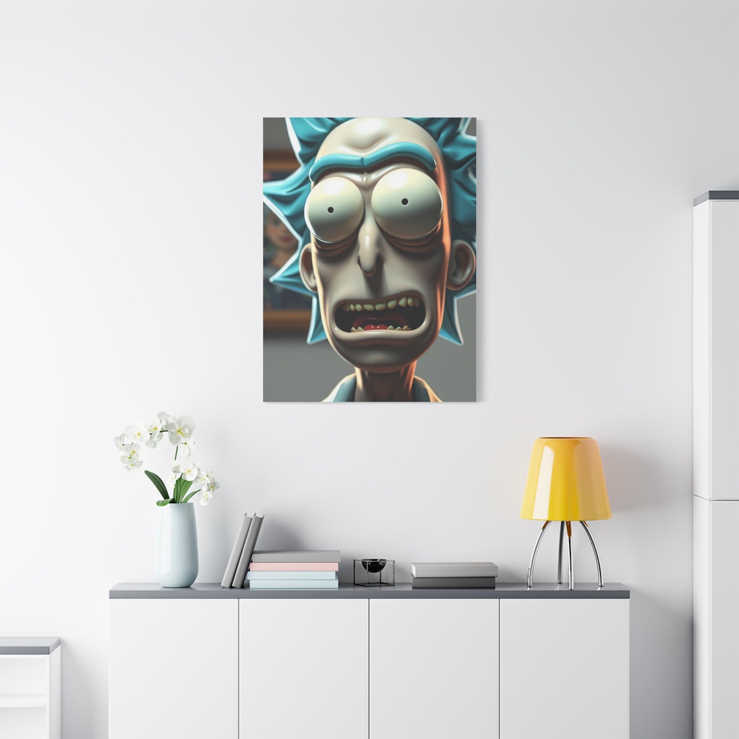 Rick and Morty Art Premium Canvas 19 Wall Art & Canvas Print