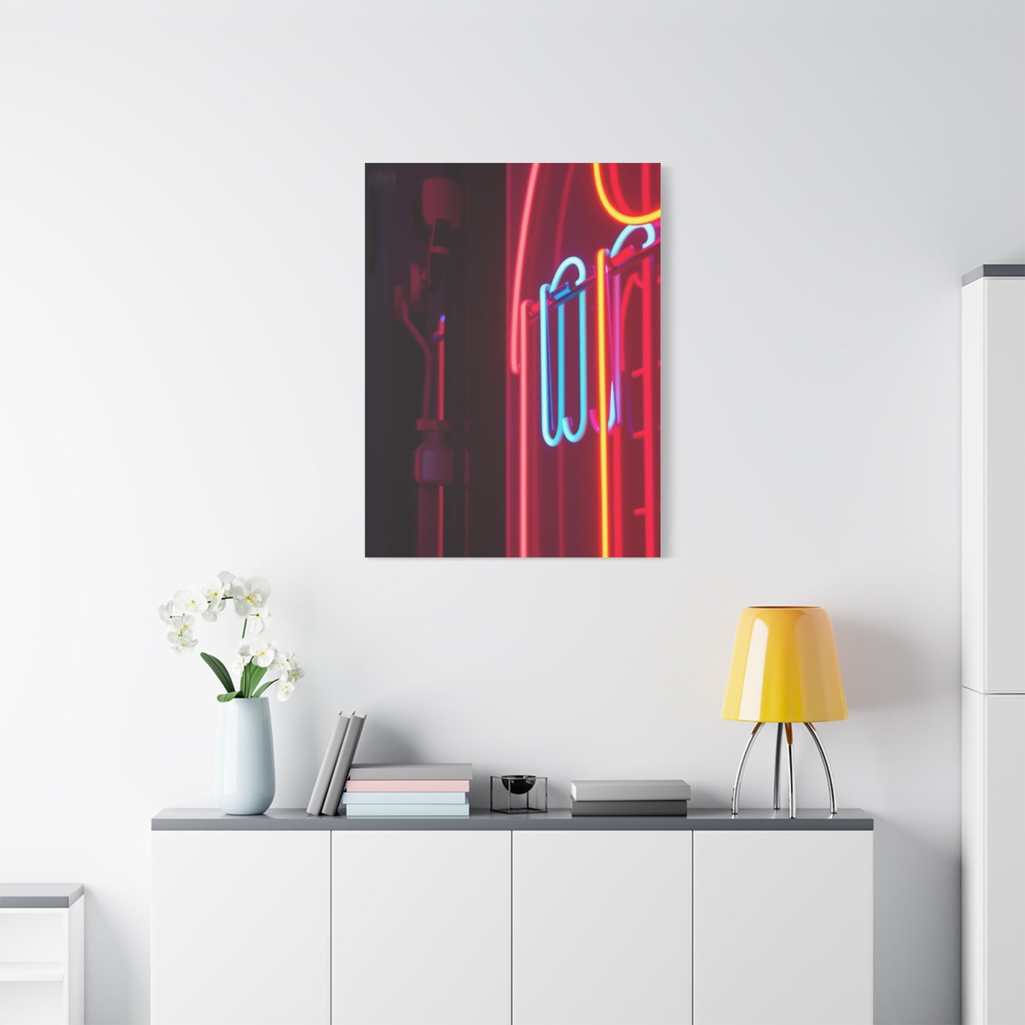 Neon Art Premium Canvas 19 Wall Art & Canvas Print