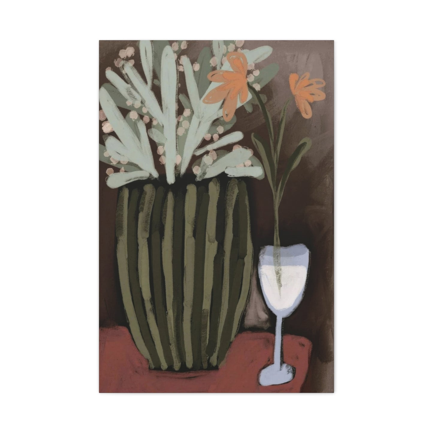 Blooming Cactus Wall Art & Canvas Prints