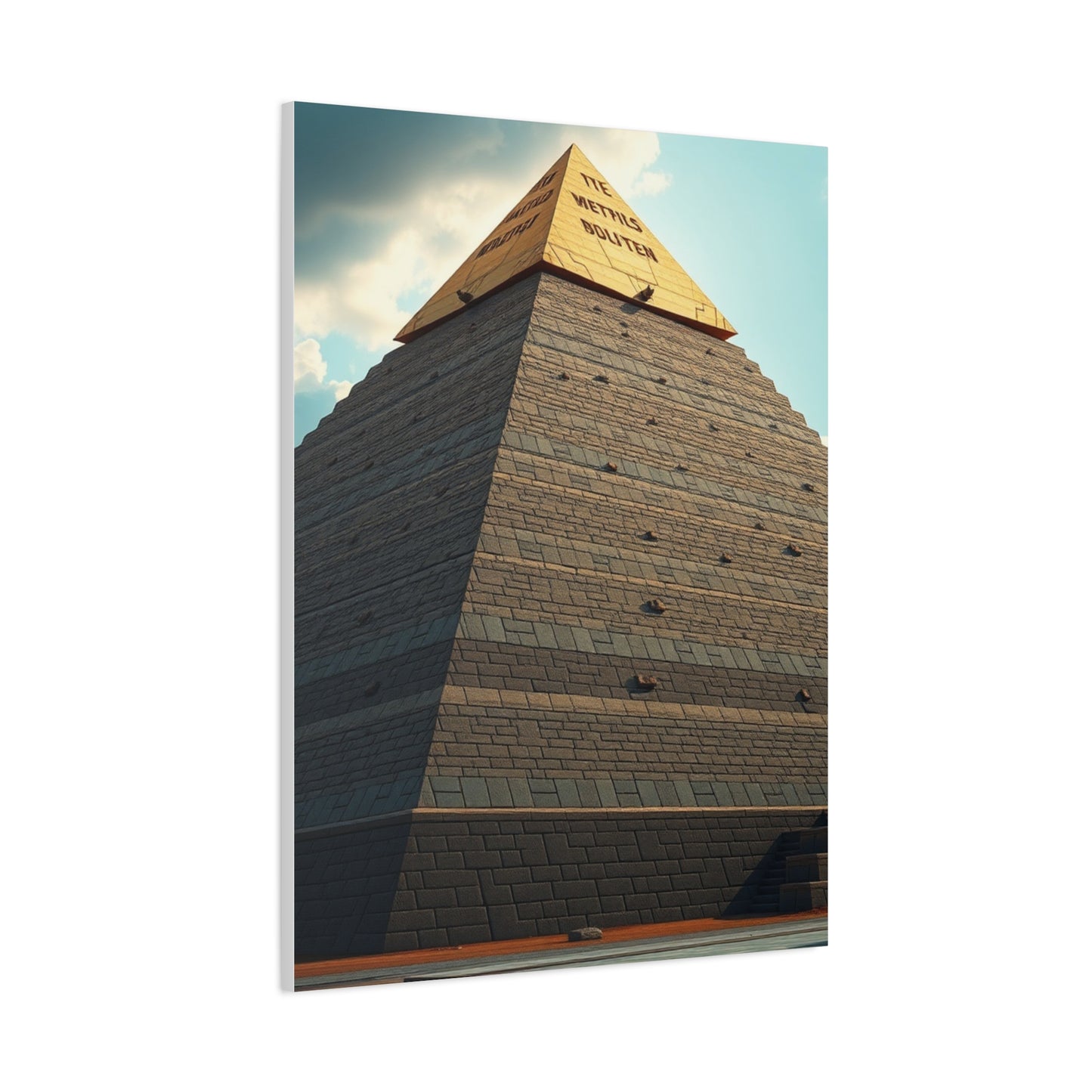 Pyramid Art Canvas Art 7 Wall Art & Canvas Print