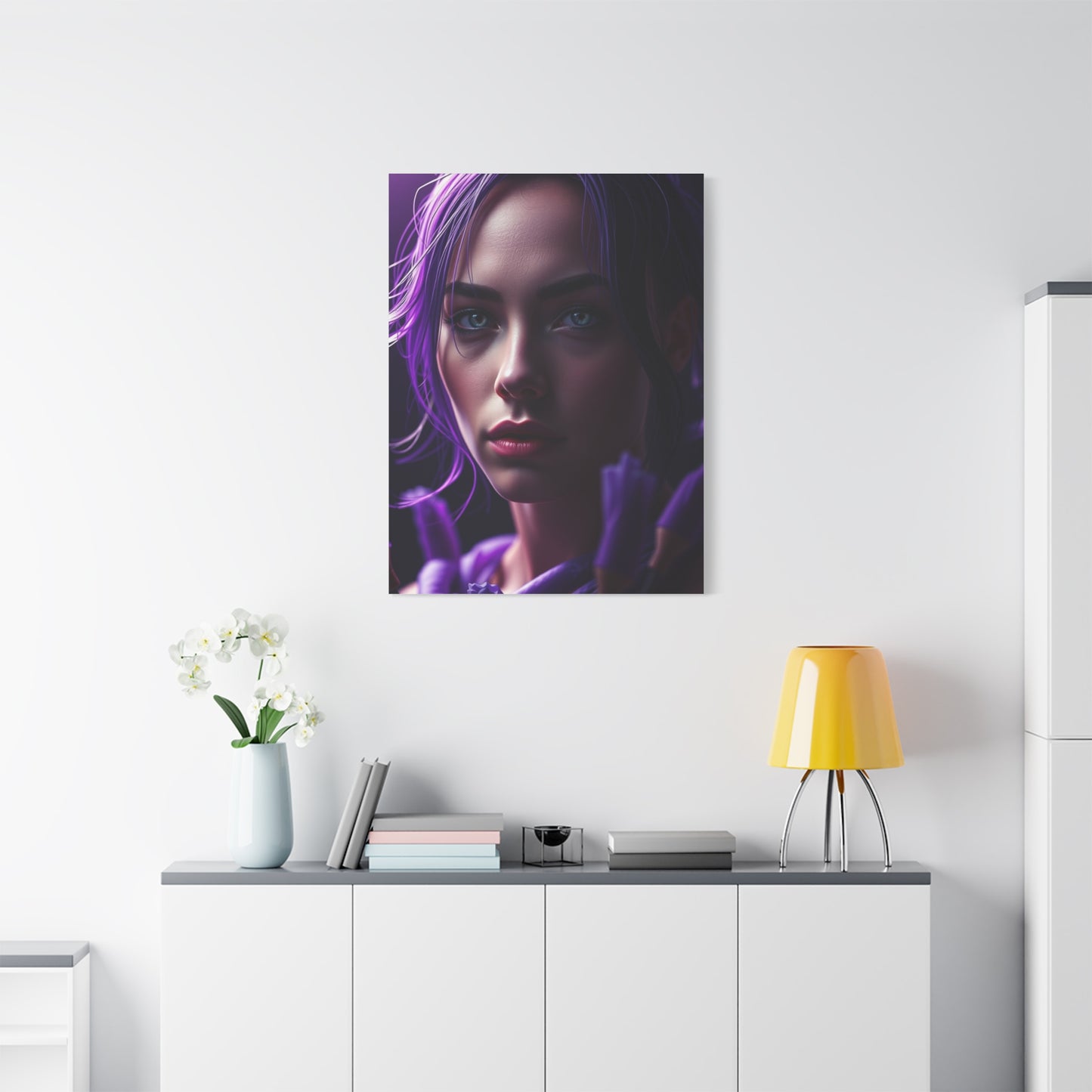 Majestic Amethyst Canvas Wall Art & Canvas Print