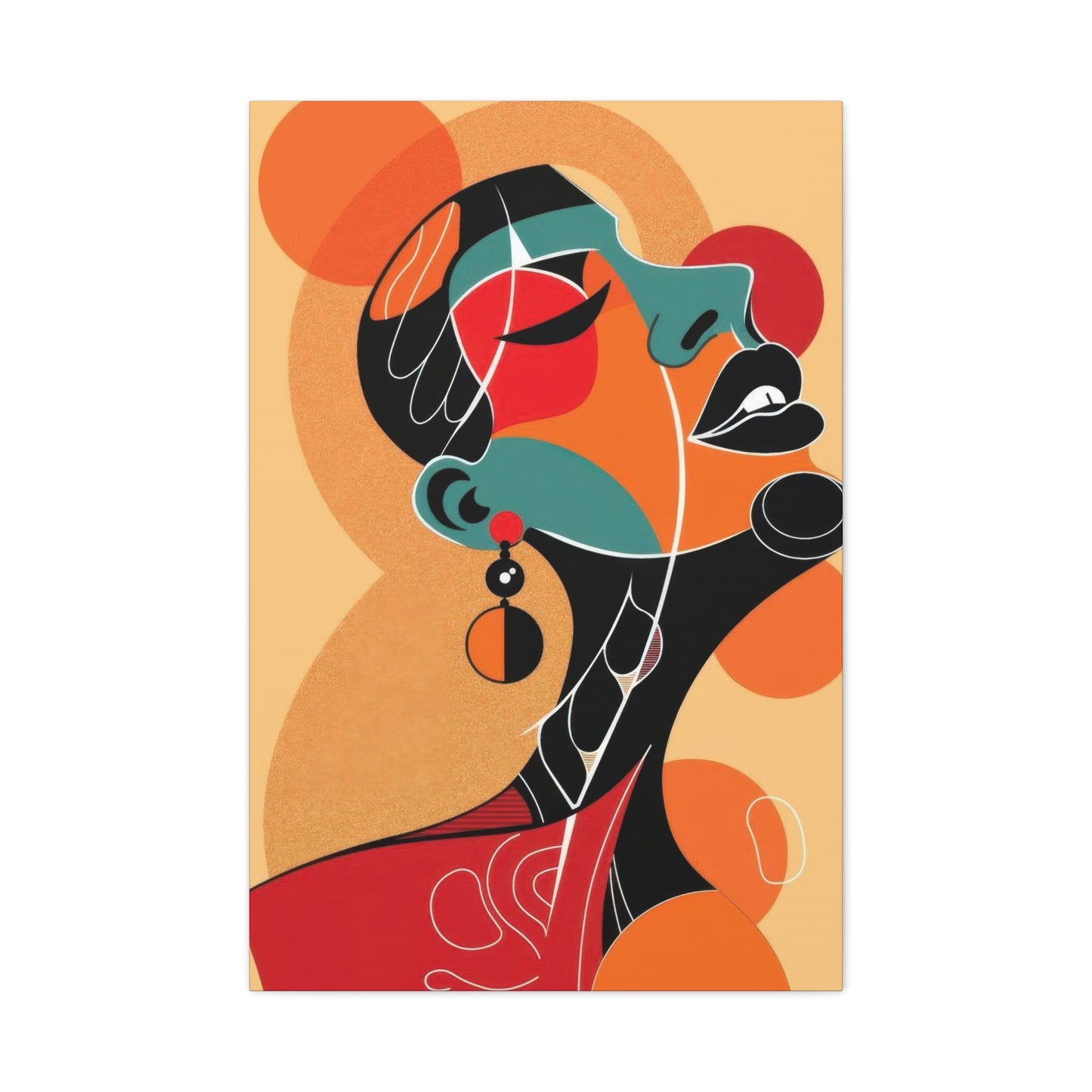 Women Abstract Portrait Wall Art & Canvas Prints
