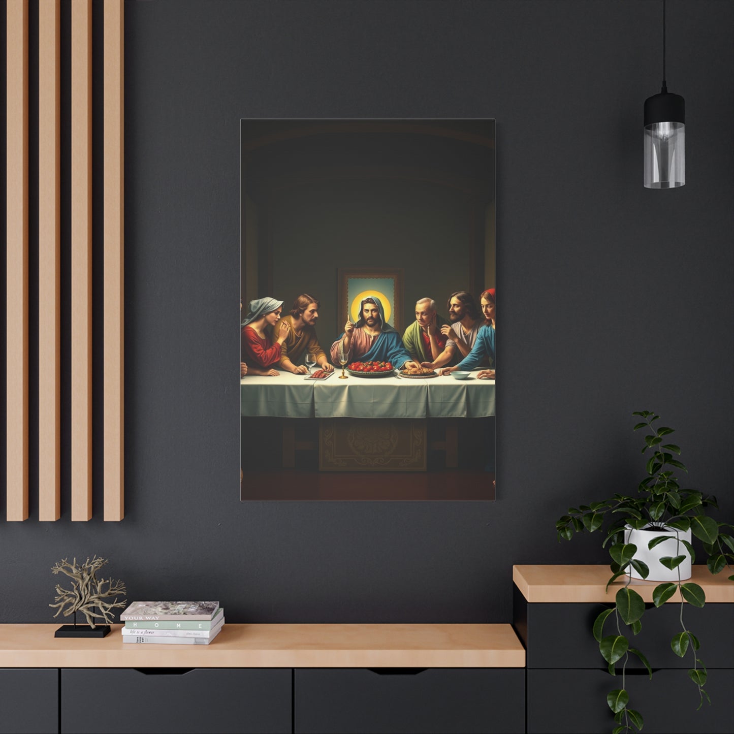 Supreme The Last Supper Art Beautiful Collection Wall Art & Canvas Print