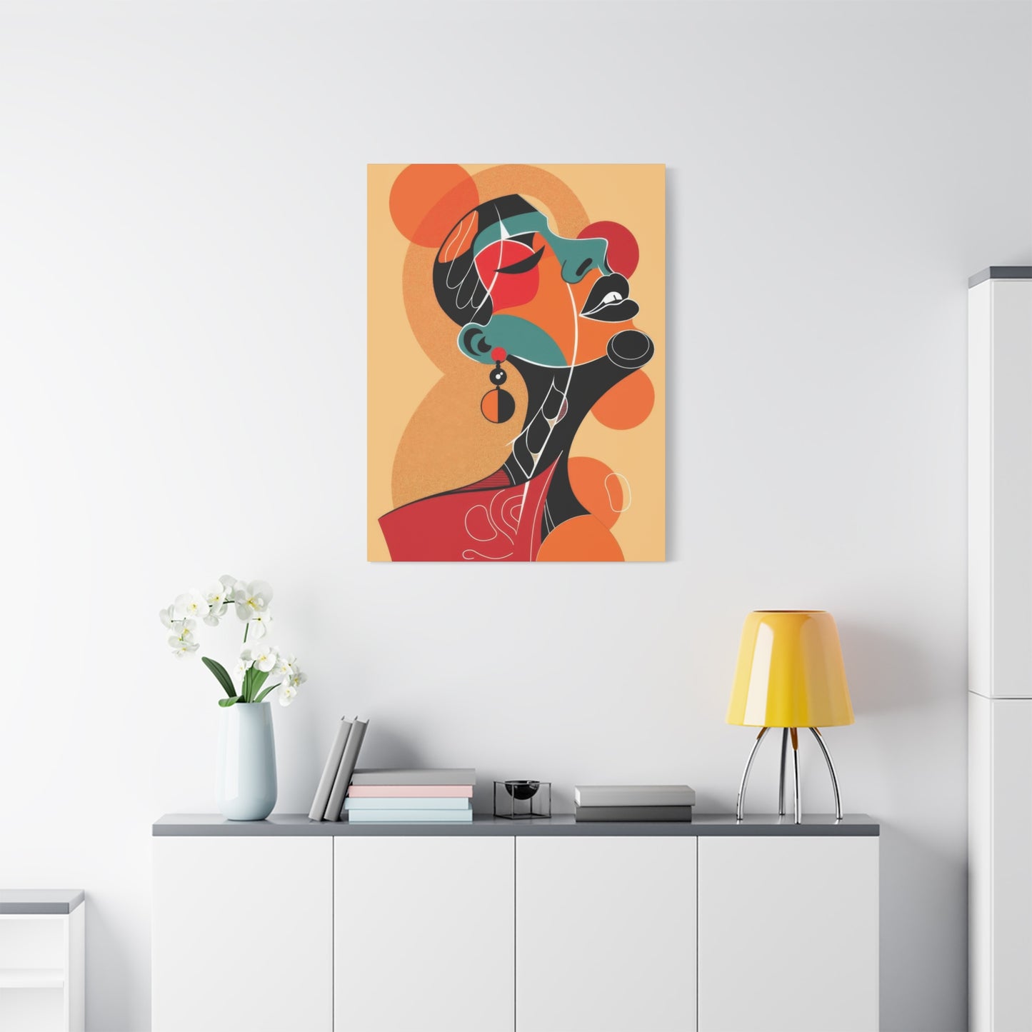 Women Abstract Portrait Wall Art & Canvas Prints
