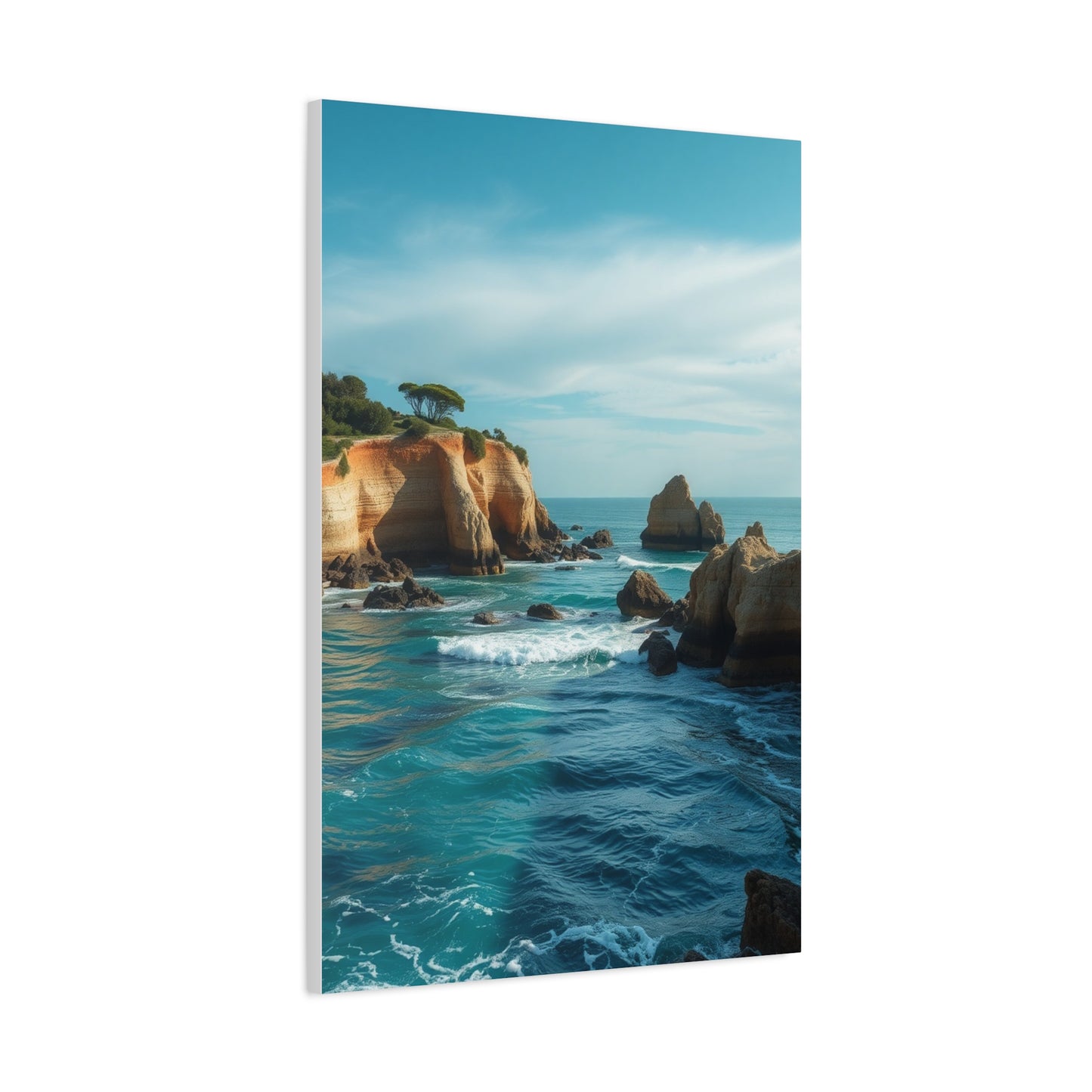 Luminous Coastal Vistas Wall Art & Canvas Print
