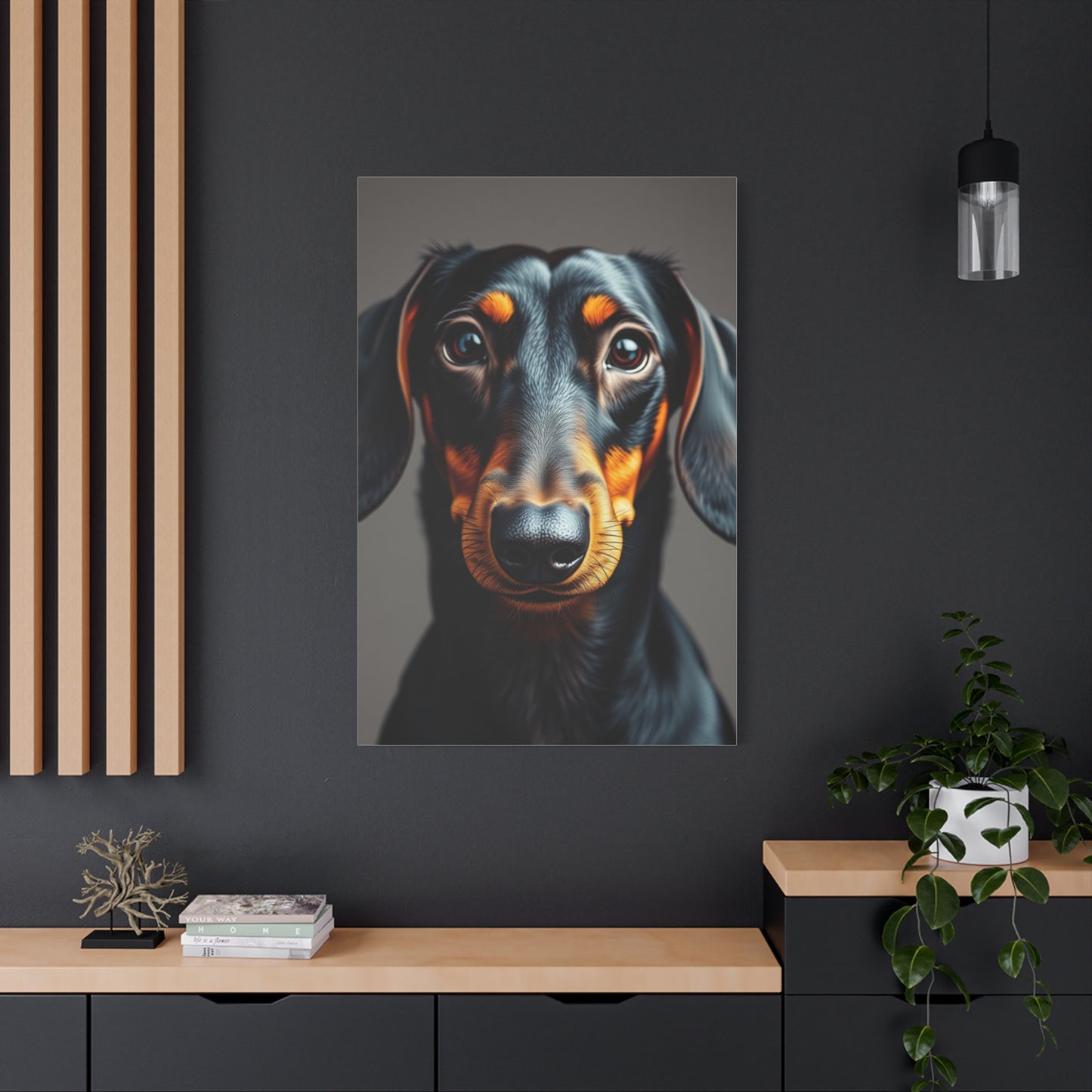 Dachshund Art Luxury Canvas Wall Art & Canvas Print