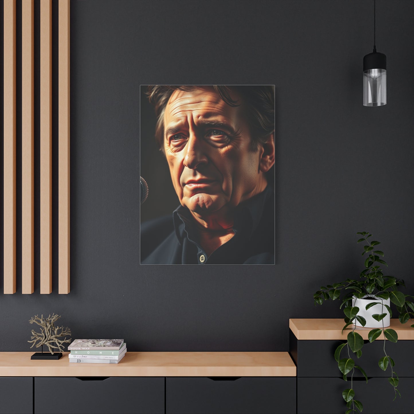 Johnny Cash Art Canvas Art 3 Wall Art & Canvas Print