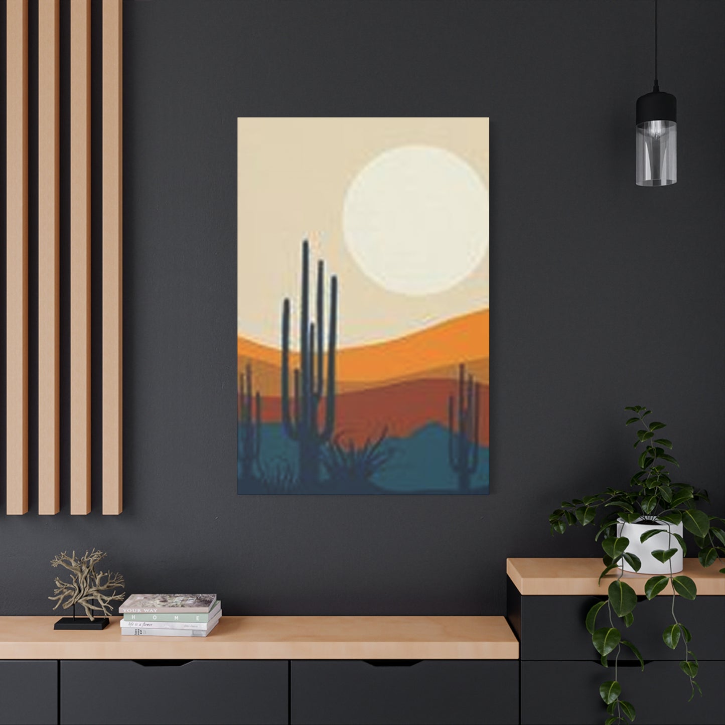 Long Cactus Desert Wall Art & Canvas Prints