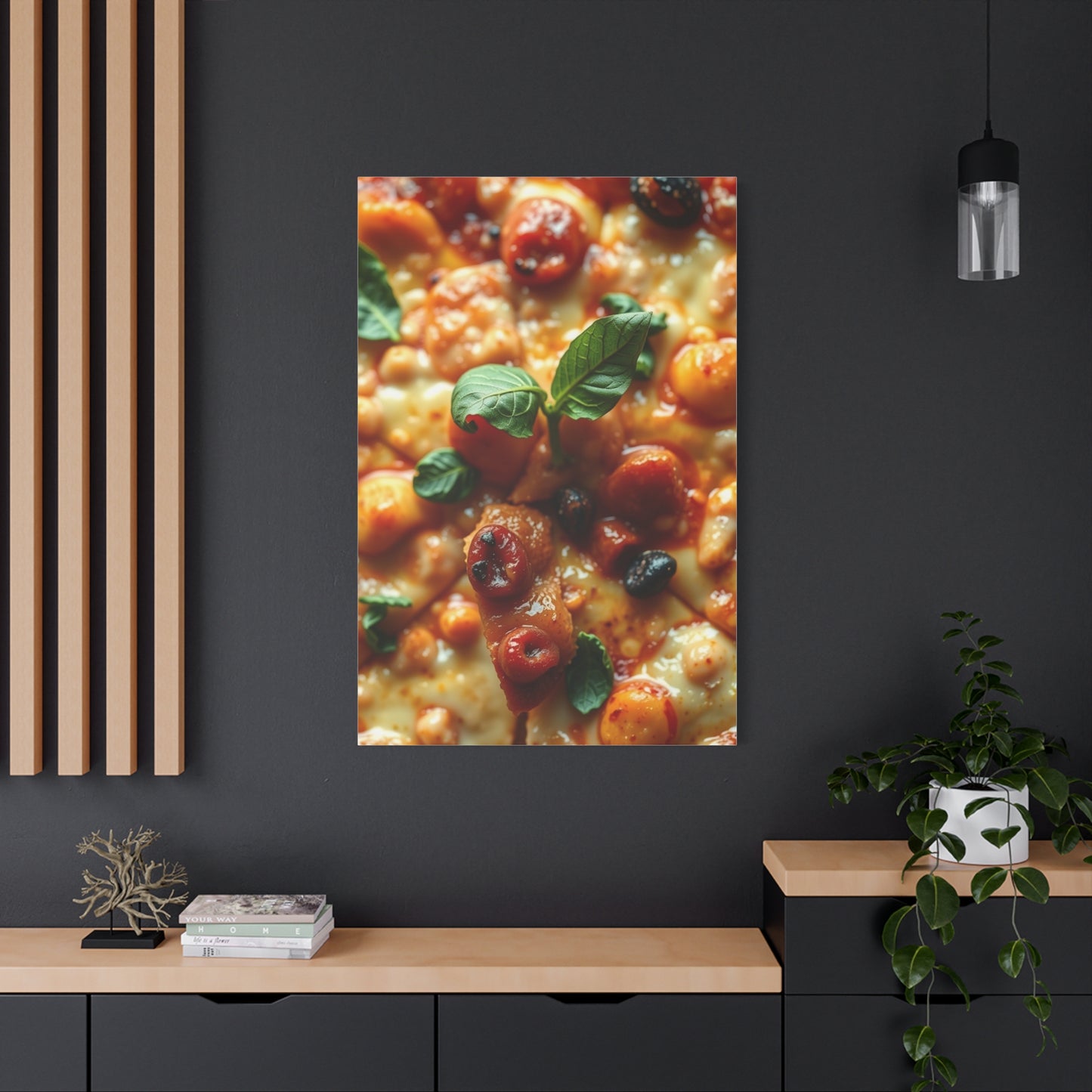 Pizza Art Refined Canvas Wall Art & Canvas Print