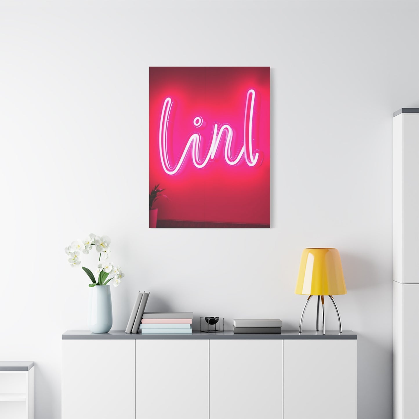 Pink Majesty Art Statement Wall Art & Canvas Print