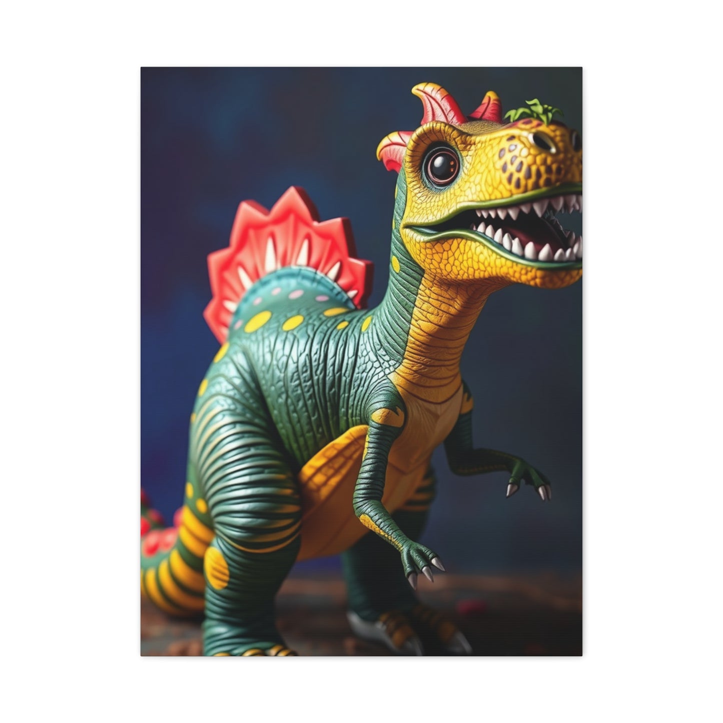 Kid’s Dinosaur Art Canvas Art 6 Wall Art & Canvas Print